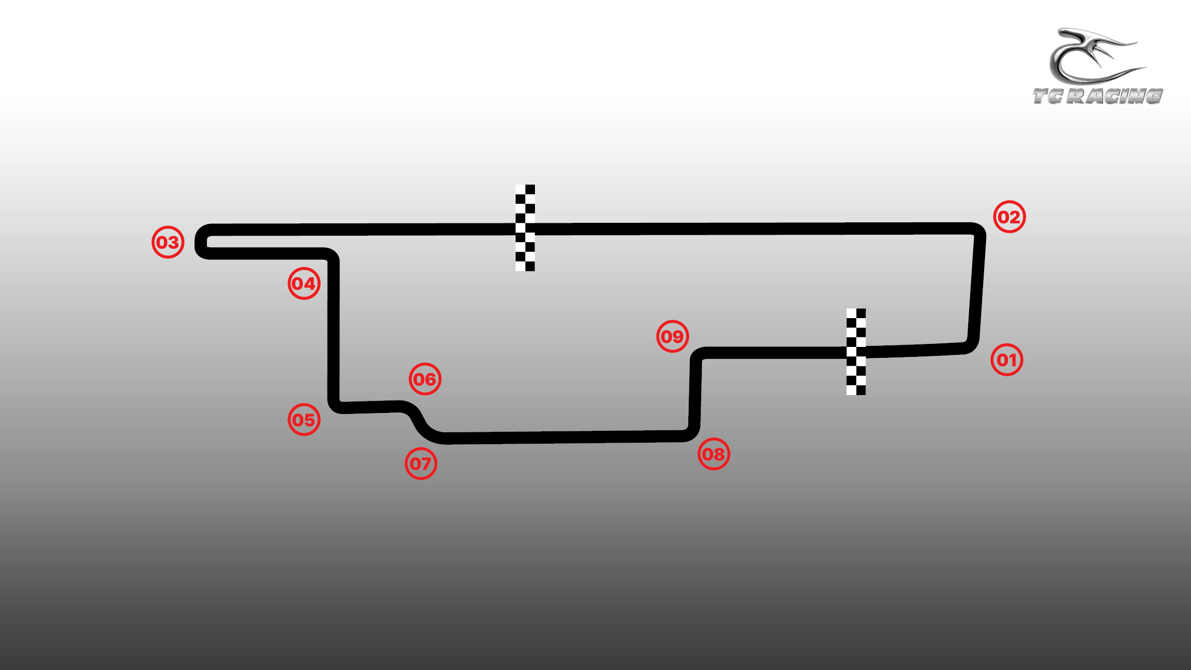 Track map of IMSA Detroit Grand Prix