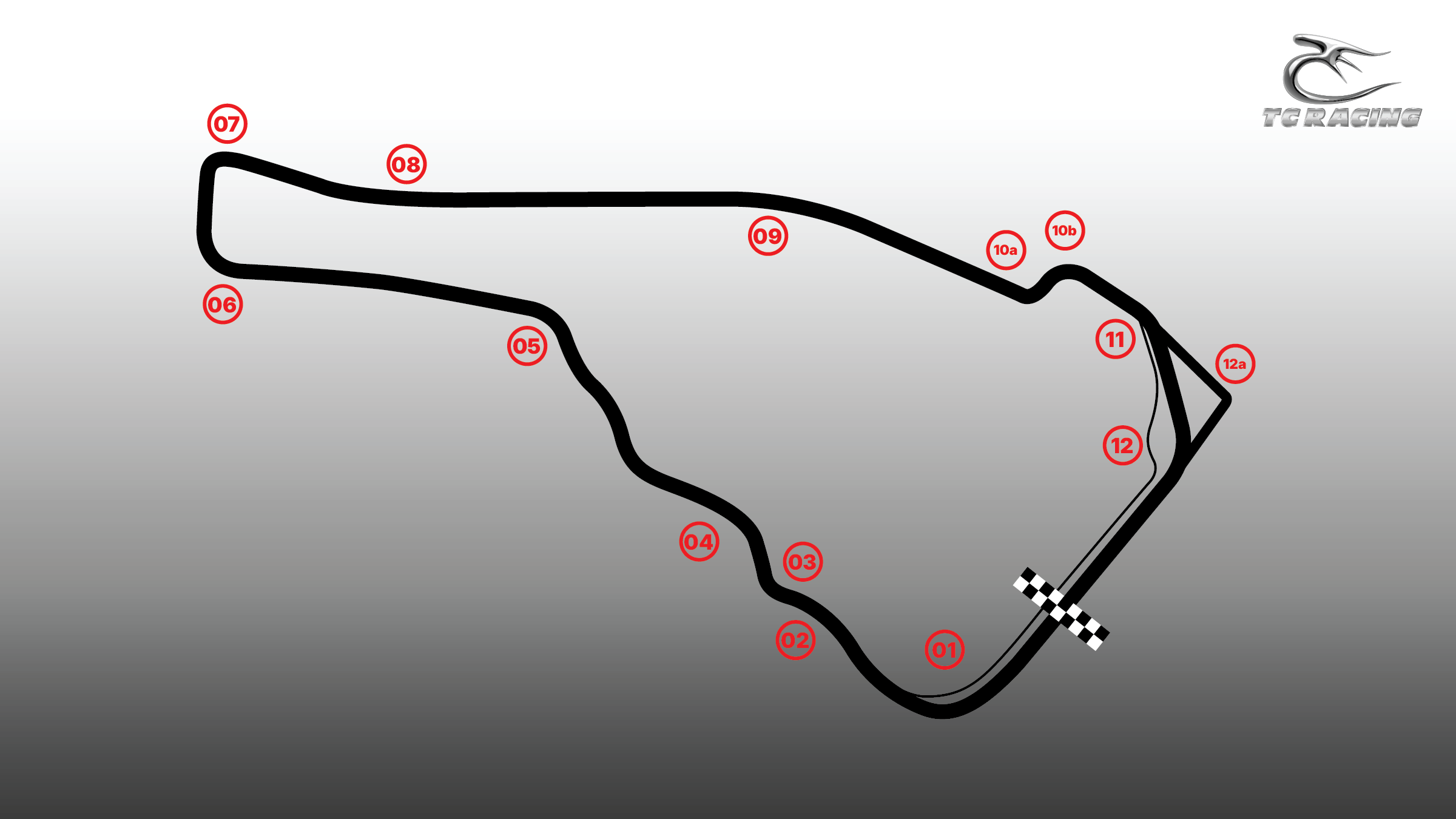 Trak map of Michelin Raceway Road Atlanta